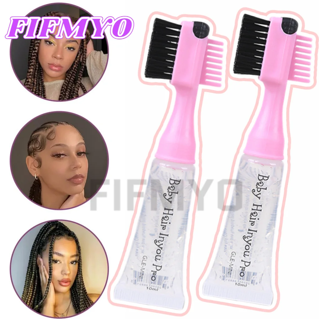 BabyHairEdgesStylingGelStrongHoldEdgeControlGelforBlackHair