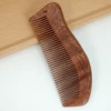Natural Wood Comb Sandalwood Hair Comb Scalp Massage Combs Massage Anti-tangle Anti Static Hair Brush Hairdressing Styling Tools 1