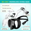 20393-4398f5.jpg Underwater Snorkeling Half face Face Children Swimming Mask Set Scuba Diving Respirator Masks Anti Fog Safe Breathing for Adult