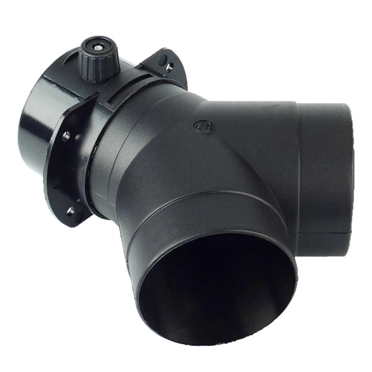 75mm Y Branch Outlet Connector Durable Car Diesel Heater Pipe Warm Air Outlet Vent Hose Clip Connector Auto Accessor