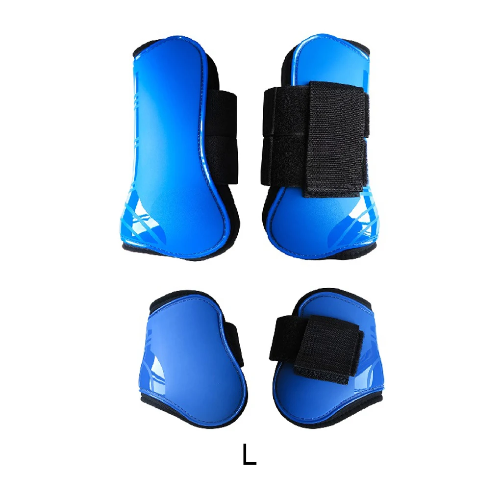 2 Pair Equestrian Supplies Front Hind Lightweight Protective Gear Wrist Pads