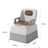 Luxury Portable Toilet Chair, Movable Elderly Commode, Disabled Pregnancy Seat, High-Grade Comfort, with Backrest 6