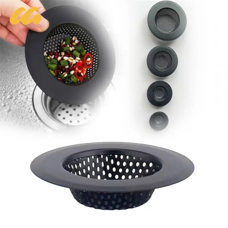 Washing Basin Filter Slag Screen Sink Strainer Stainless Steel Funnel Anti Blocking Dishwasher Floor Drain Sewer Hair Strainer