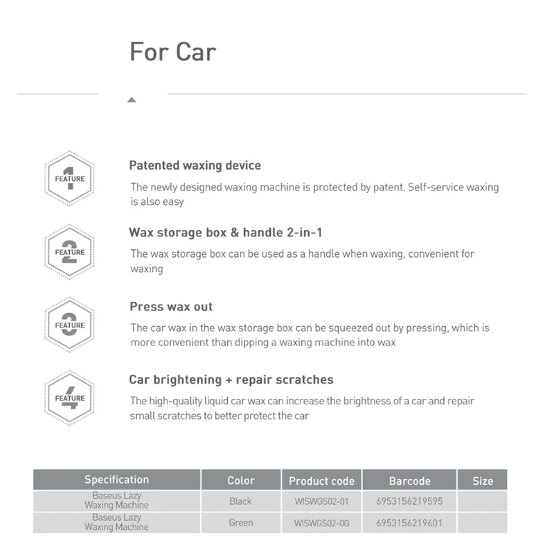 Car Scratch Remover Handheld Car Polisher Multifunctional Polishing Machine Tool Beauty Supplies D7YA car polisher
