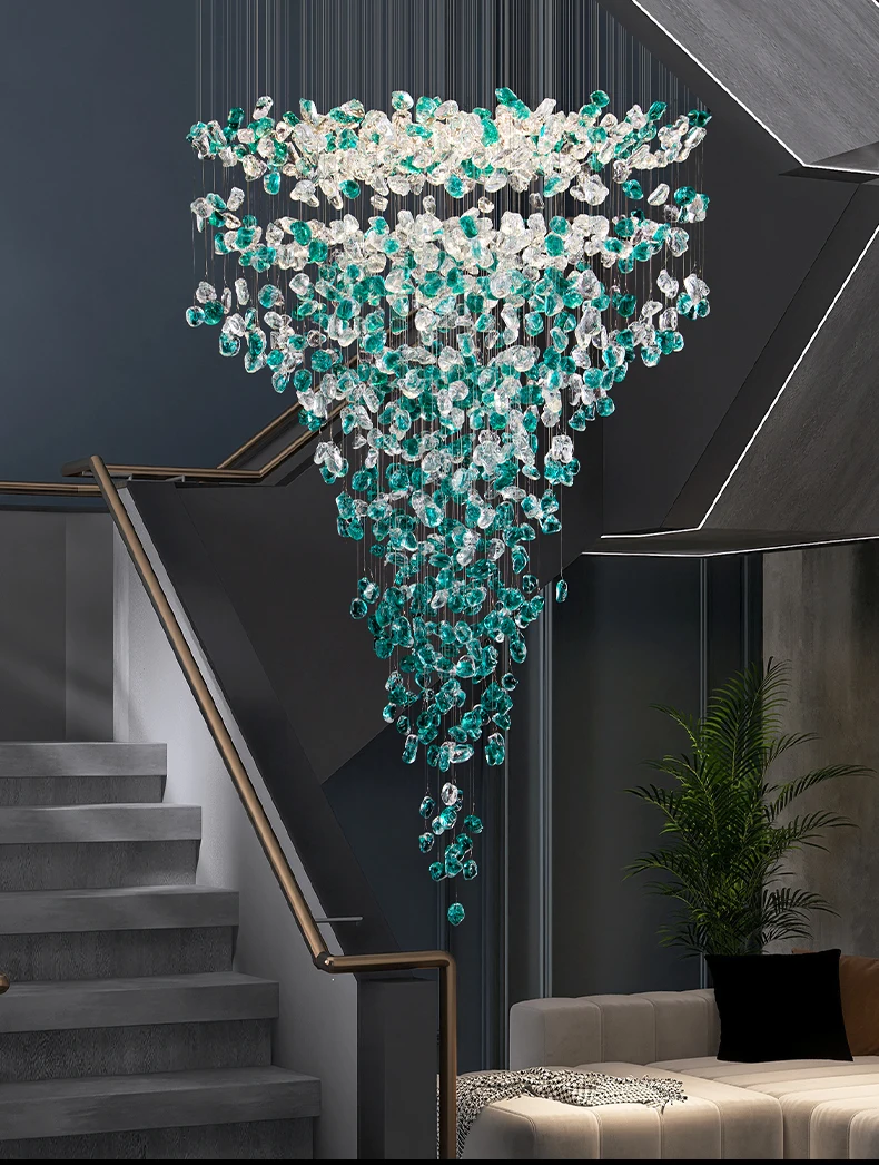 Chandelier Installation Example
