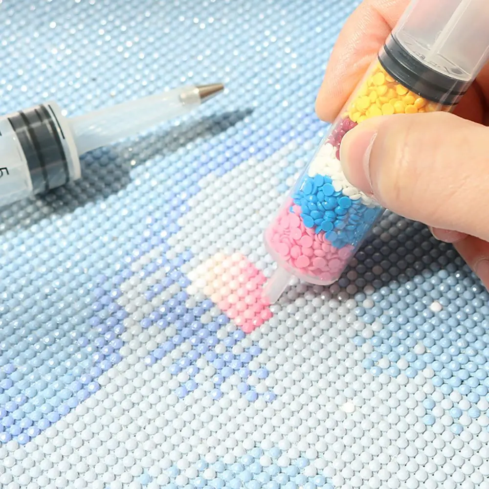 DIY Craft Diamond Painting Acessórios Batom Storage Drill Tube Diamond