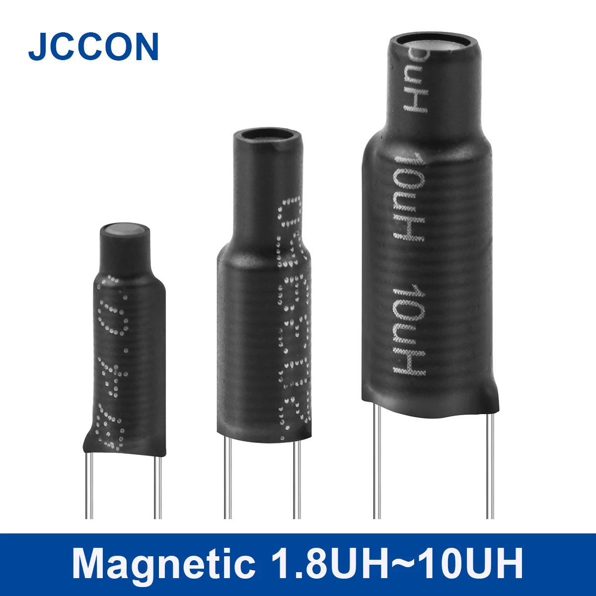 Magnetic Bar Inductor / Coil Assortment - 1uH, 1.5uH, 2.2uH, 3.3uH, 4.7uH Values