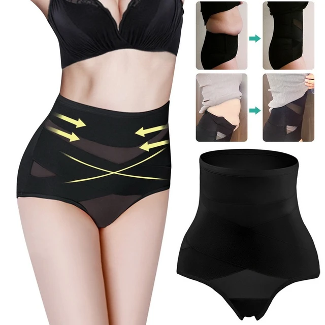 Women Waist Trainer Butt Lifter Body Shaper Slimming Underwear High Waist Tummy  Control Panties Shapewear Sexy Lace Shaper Panty - AliExpress