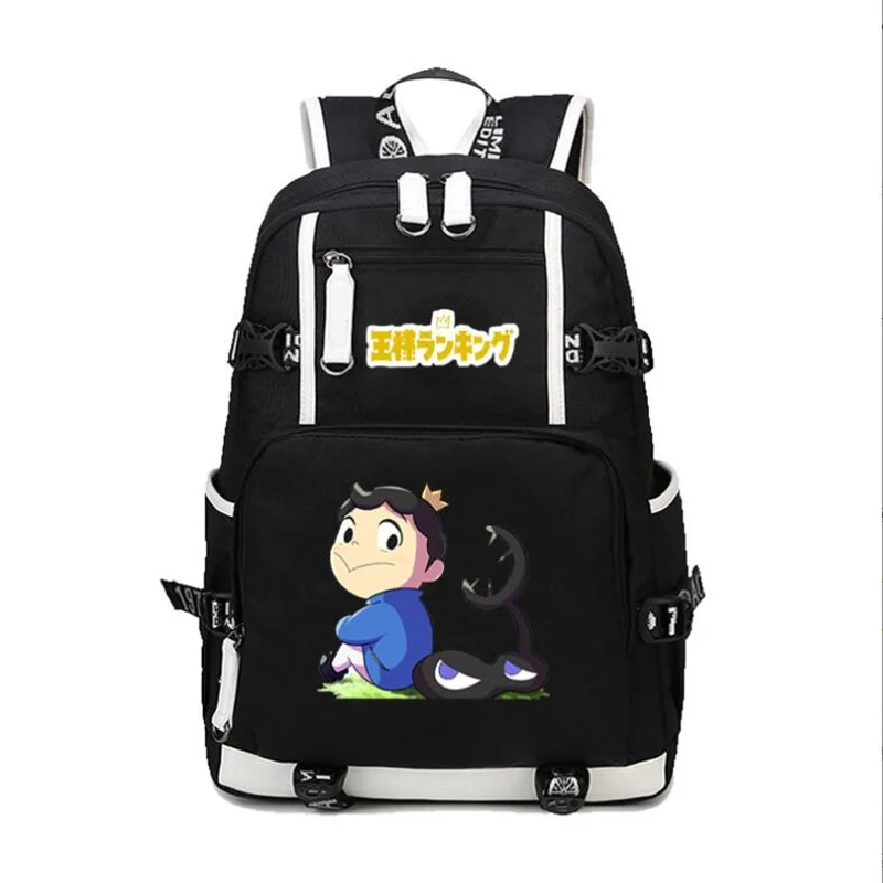 

Anime Ranking of Kings Backpack Mochila Teenarges Schoolbag Cartoon Boji Kage Unisex Large USB Charging Port Laptop Outdoor Bags