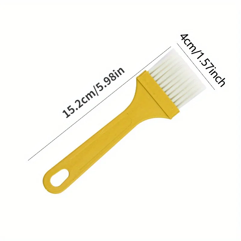 4Pcs Multipurpose Food Grade Plastic BBQ Oil Brush Reusable Barbecue Basting Brush High Temperature Resistant Baking Tool cleaning brush