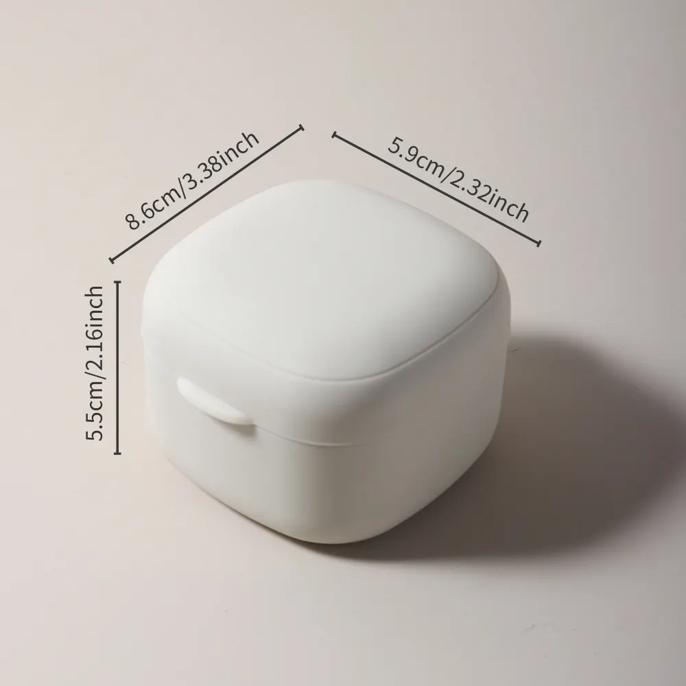 Baby Pacifier Case food storage box Silicone Nipple Cover for infant pacifier holder plastic pacifier box