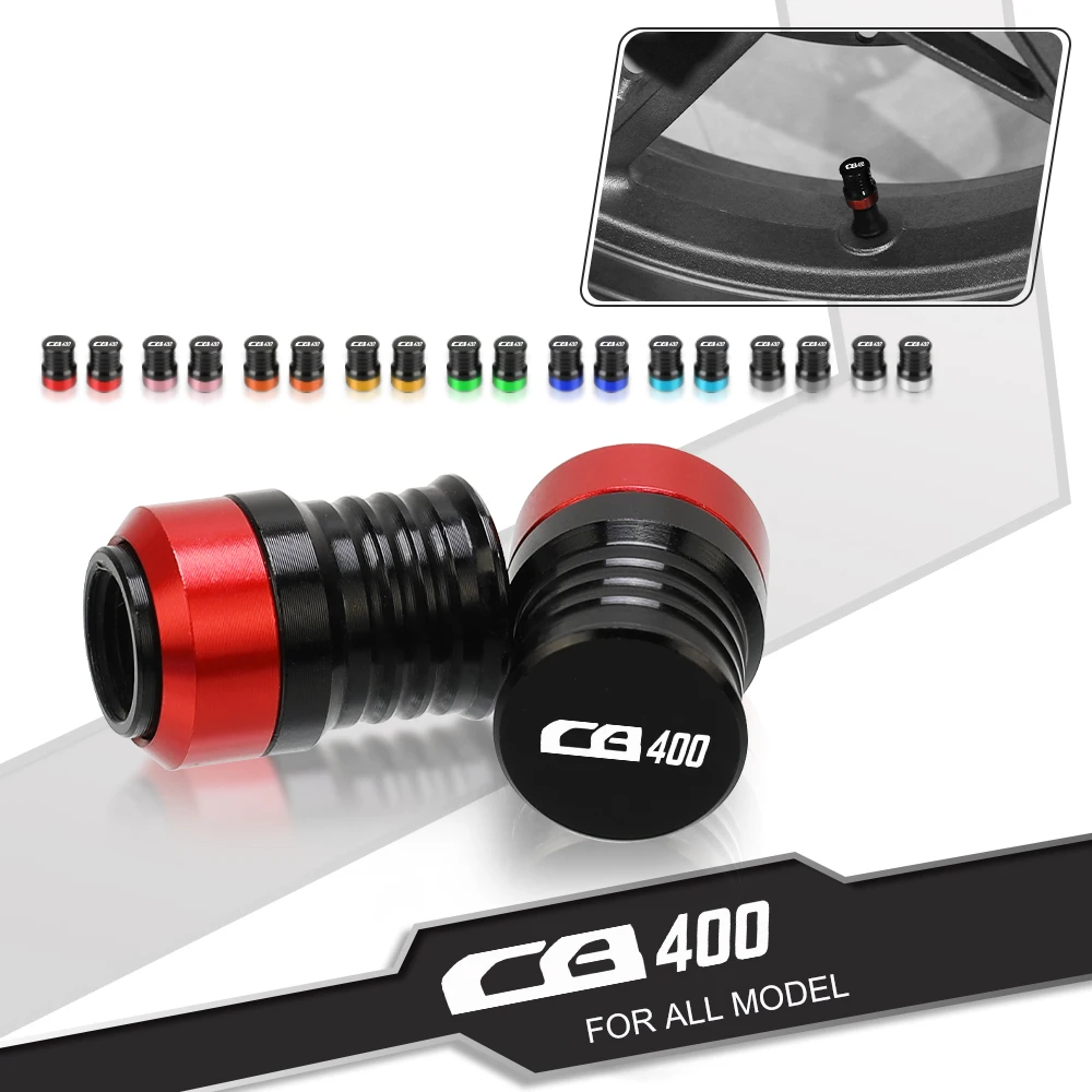 

For Honda CB400 SF VTEC 2019-2022 2021 2020 CB400F 1989-1998 Motorcycle Tire Valve Air Port Stem Cover Cap Plug CB 400 F 1997 96