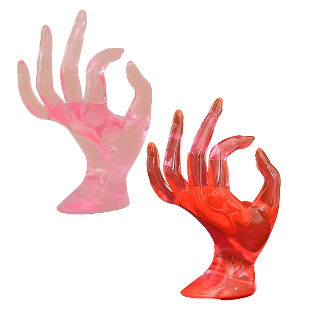 

Mannequin Jewelry Display Stand Bracelet Holder Smooth Watch Rose