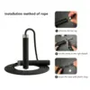 Boxing Jump rope sport Excercise Adults lose weight Diet Length Adjustable Jumping Rope for Beginners Dual Ball Bearing Design 5
