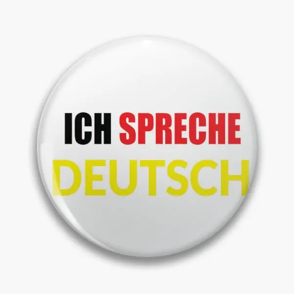 

Мягкая булавка для воротника Ich Spreche Deutsch, украшения для влюбленных, креативная металлическая шляпа, мультяшный модный подарок для женщин, Забавный значок на лацкан
