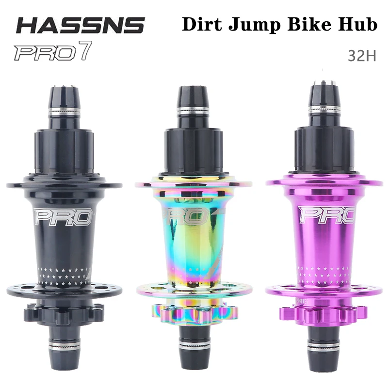 HASSNS Noisy Cube Pro 7 Freehub MTB Rear Hub 32H Dirt Jump