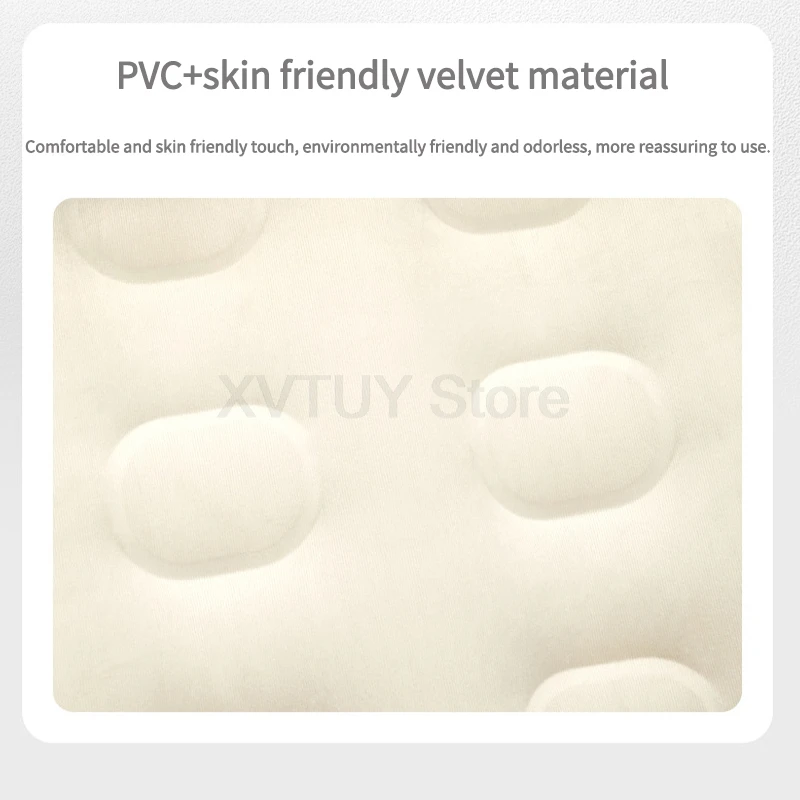Car Air Inflatable Travel Mattress For Tesla Model Y Outdoor Camping Flocking Multifunctional Sofa Portable Car Rear Folding Bed