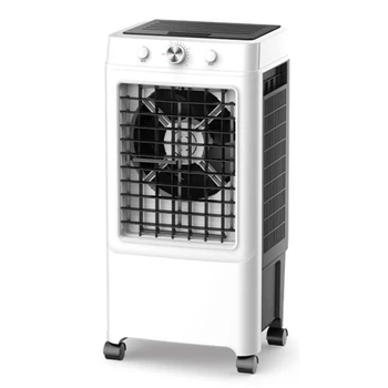 공기 냉각 선풍기 에어컨 선풍기, 100W 전력 공기 냉각기, 35L 물 탱크 용량 전기 선풍기