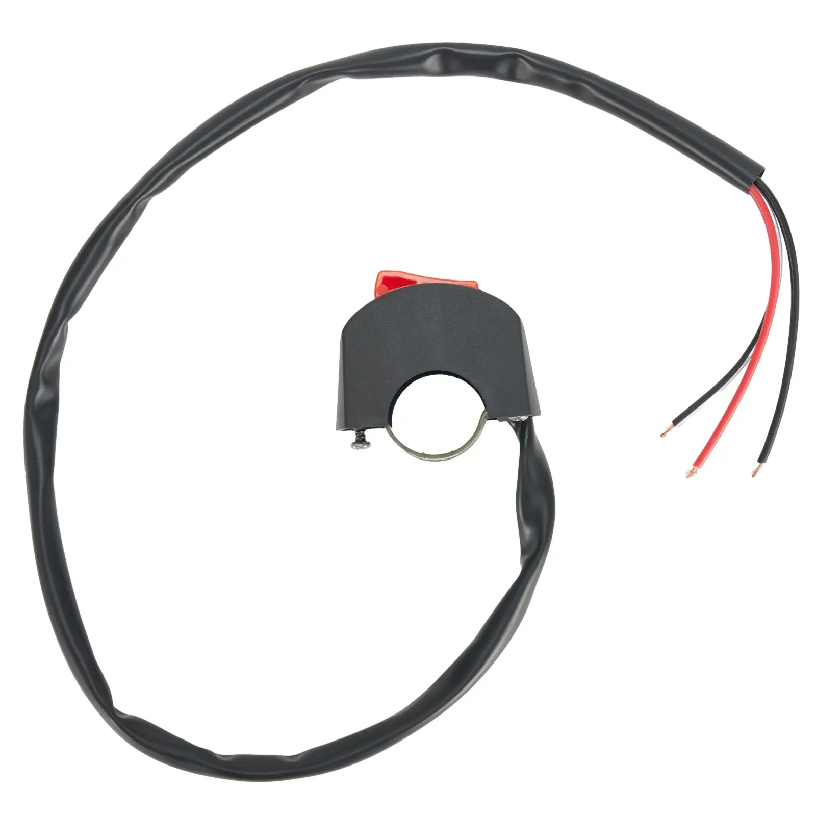 

Handlebar Switch ON/OFF Switch 2-25cm/ 7/8\" 22mm About 52cm/20.5\" DC12V/10A Universal Motorcycle Easy Oparate