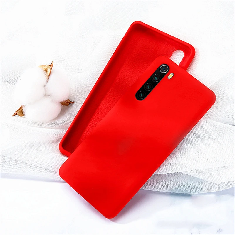 Premium Liquid Silicone Soft Rubber Phone Protector Case