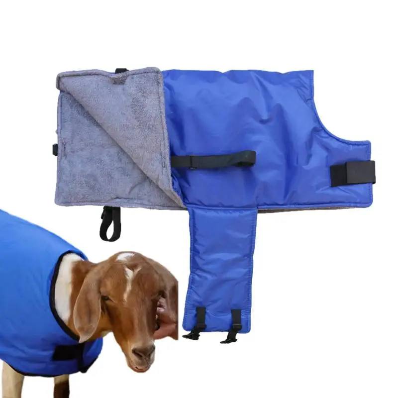 CalfCoatsForWinterLivestockBlueCalfJacketOxfordFabricSoft