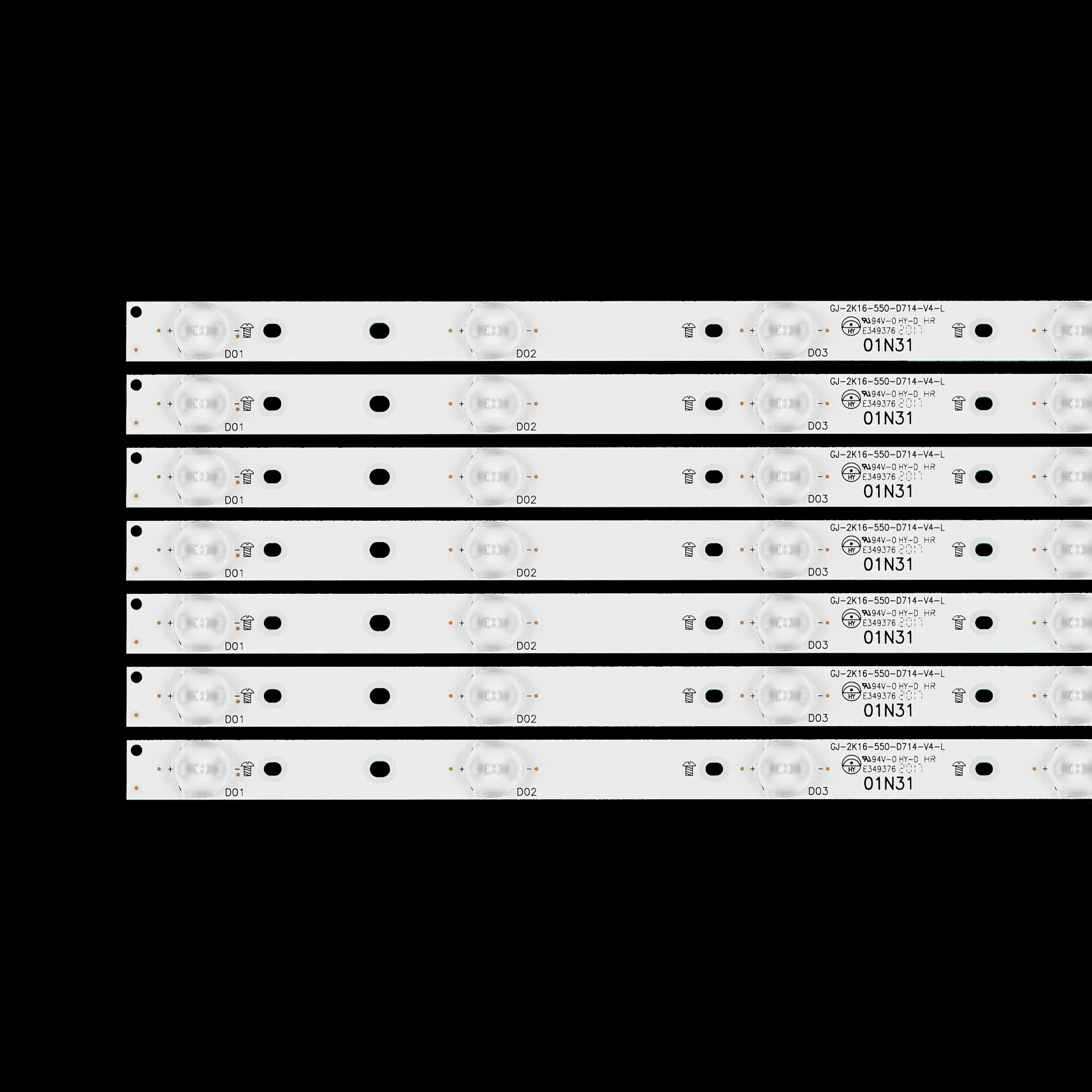 Produktbild von LED-Streifen Für Philips/Sony TVs – Passend Für 55PUS6581, 55PUS6561, 55PUS6101, 55PFF5701 Und Mehr