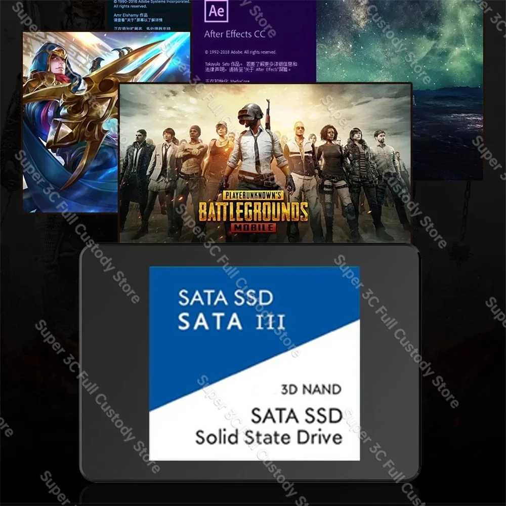 Ʈ ǻ ƮϿ  SSD, 2.5 ġ, 2TB, 4TB, 1TB,  HDD, M.2 SATA ̽, 8TB ϵ ̺