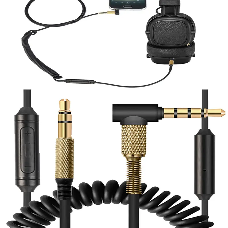 Microphone Marshall Major Iii Cable New Upgrade Spring Audio Cable