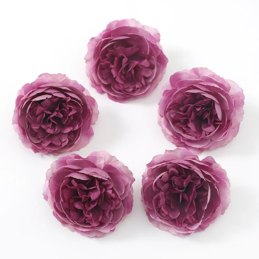 5/10 Stück Pfingstrose Künstliche Blumen Kopf 7,5 cm Kunstblumen für Heimdekoration Garten Hochzeitsdekoration DIY Girlande Blumenstrauß Zubehör – Detail 12