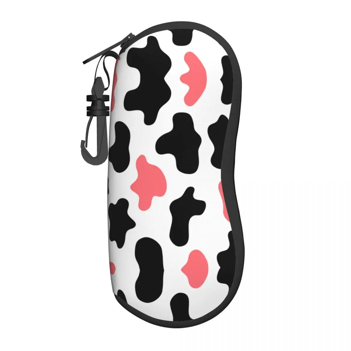 

Cow Spots Shell Eyeglasses Protector Cases Fashion Sunglass Case Texture Animal Skin Glasses Pouch