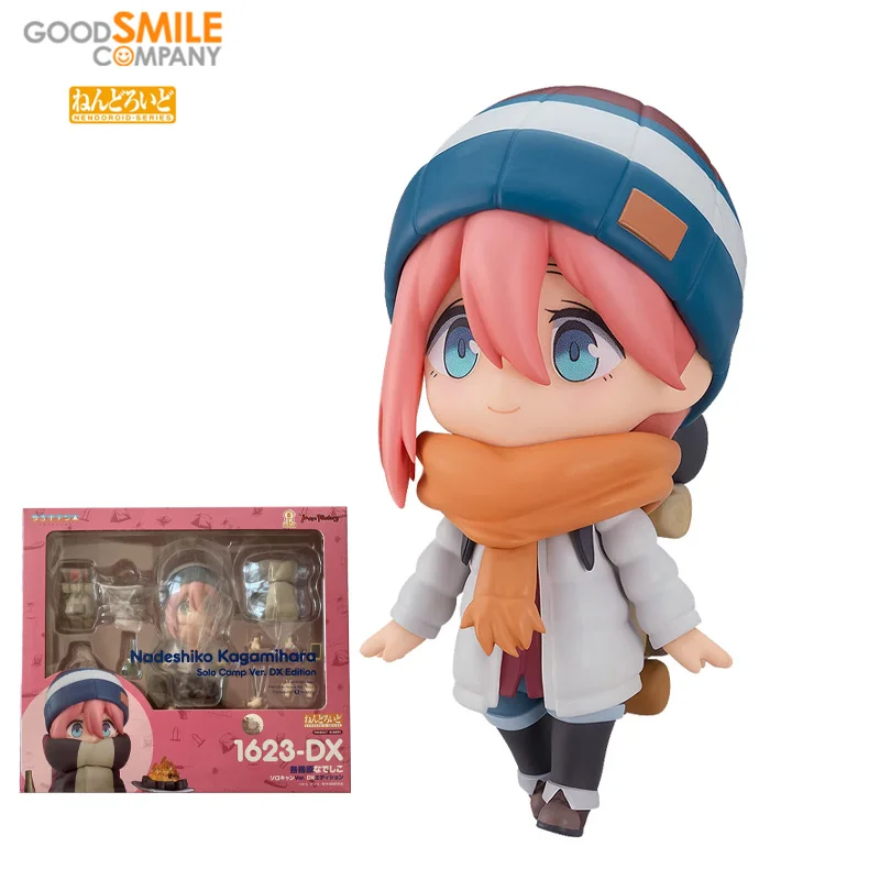 

Max Factory GSC NENDOROID 1623 DX Kagamihara Nadeshiko LAID-BACK CAMP Solo Camp Ver PVC Action Figure Anime Model Toys Doll Gift