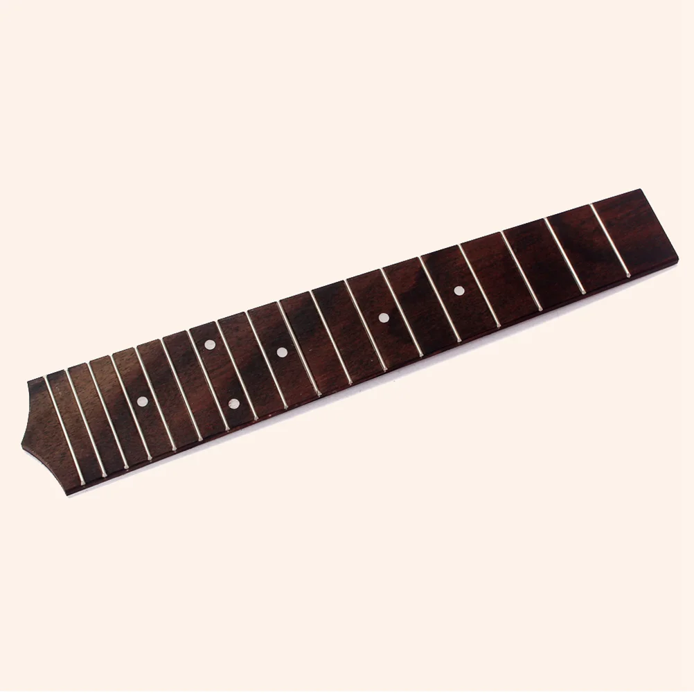 

Inch Concert Ukulele Fretboard Frets Rosewood Fingerboard Fretboard for Ukulele Hawaii Guitar Accessories