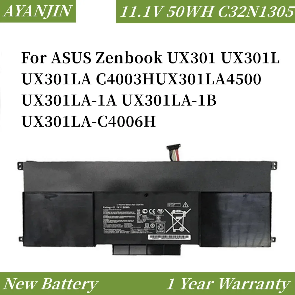 C32N1305 11,1 В, 50 Вт-ч, Φ Zenbook