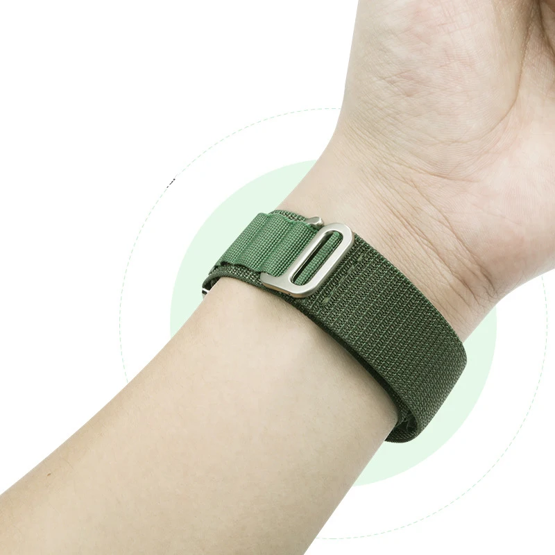 Adjustable Elastic Nylon Bracelet - Alpine Loop Strap Accessory