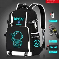 2024 Waterproof Luminous children School Bags For Boys teens Kids School Backpack Orthopedic Primary Schoolbag Book Bag Mochila 1