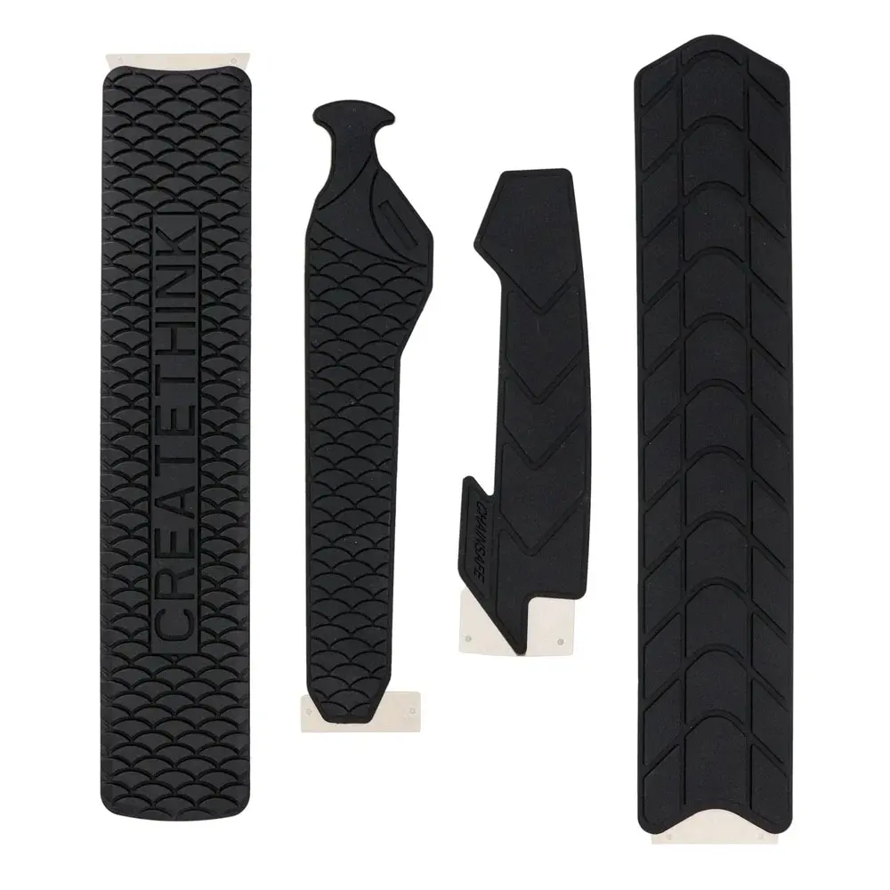 Bike Chain Stickers KOCEVLO Bike Chain STICKER Anti Scratch Protector MTB / Road Bicycle Anti-Slip Sticker Protection Frame Guard Protection