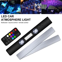

Car Interior Ambient Light 5 Mode Star Atmosphere Lamp USB Rechargeable Multi-color Cordless Decorative Dome Light for Auto Home