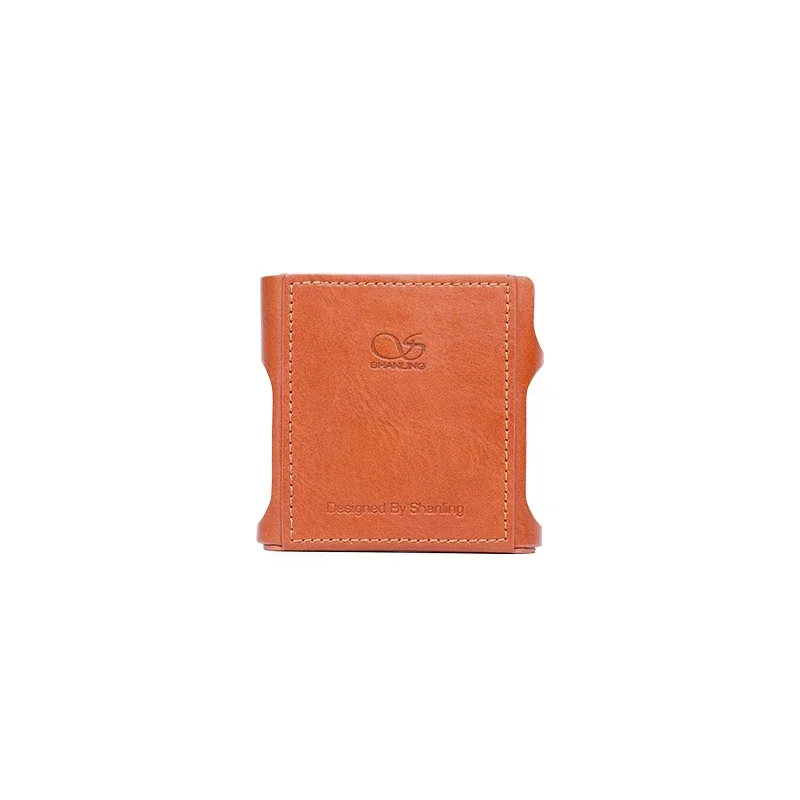 SHANLING M1S 음악 플레이어용 가죽 케이스, 부드러운 크리스탈 투명 TPU 보호 쉘