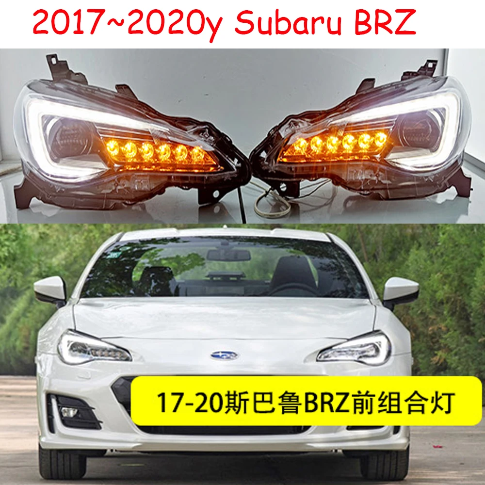 

1pcs car bumper headlamp For Subaru BRZ headlight 2017～2020y car accessories head lamp for Toyota GT86 fog light