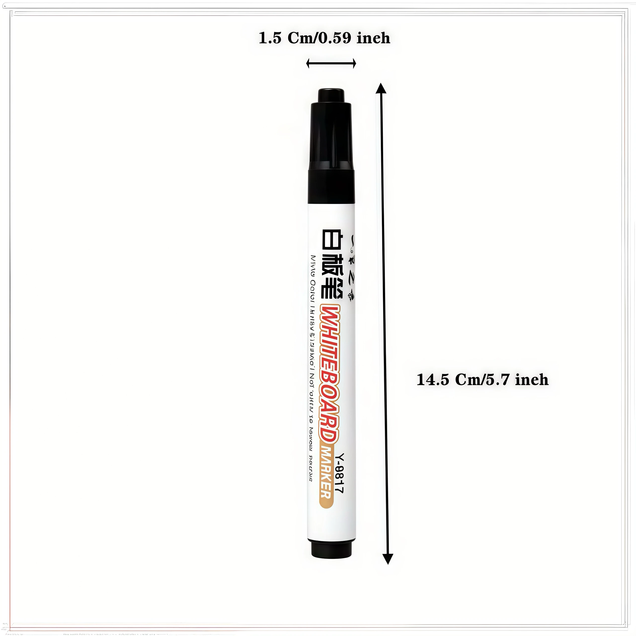 12-Pack Assorted Ink Erasable Whiteboard Marker Set