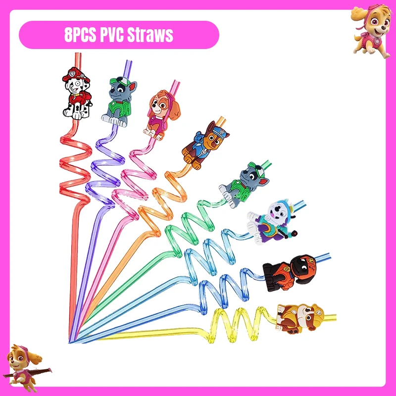 Paw Patrol Birthday Party Decoration Tableware Paw Patrol Theme Party Supplies Balloons Cup Plate Tablecloth Banner Background