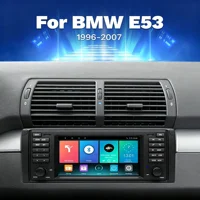 Autoradio sans fil CarPlay Android Auto pour BMW Série 5 E39 X5 E53 M5 1996-2003 Android 14 GPS Navigation 4G WIFI 1