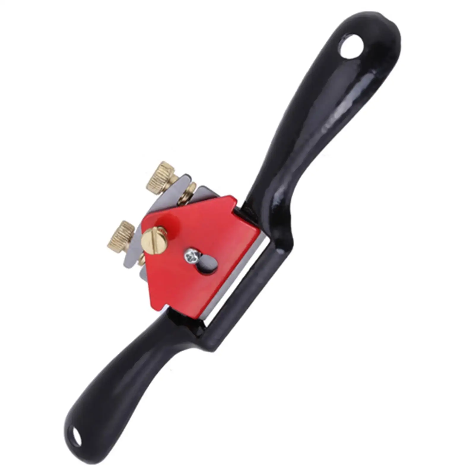 9in Adjustable Spokeshave Woodworking Hand Plane Tool for Trimming & Chiseling-Screw Blade Design