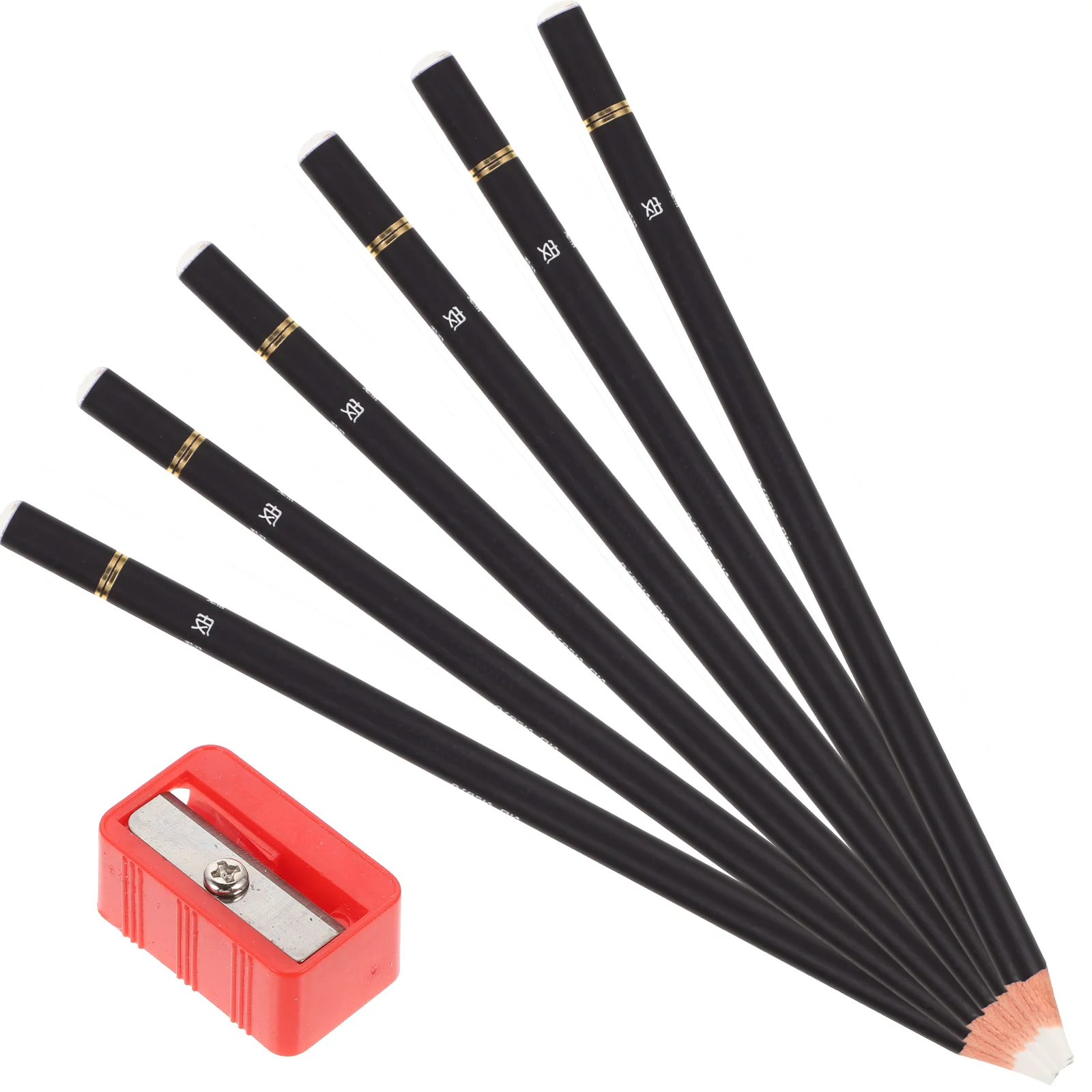

6 Pcs Pen Eraser Highlight Rubber Painting Pencil Drawing Pen-style Eraser Pencils For Artists Pen-style Eraser Pencils For