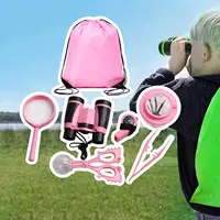 7 Pieces Nature Exploration Kits Backpack for Backyard Kids Camping Gear Hiking Outdoor Activities Ages 3 4 5 6 7 8 Years Old 2