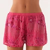 rose-red-shorts