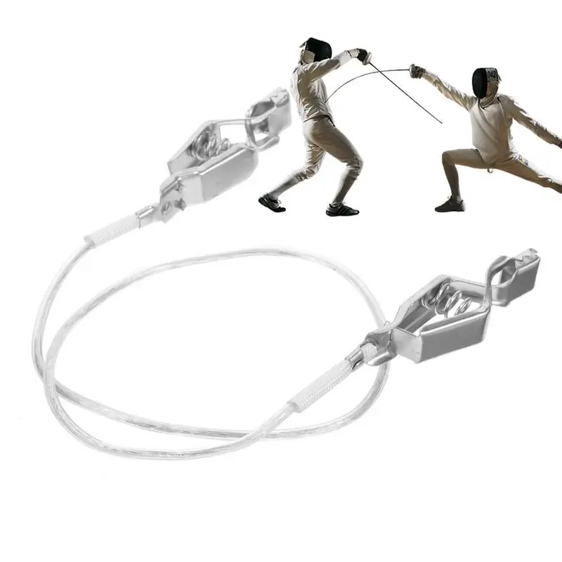 

Foil Head Clamp Multi-function Fencing Clip Cord Multi-function Fencing Clip Cord Sturdy & Conductive Foil Cord Wire Clip