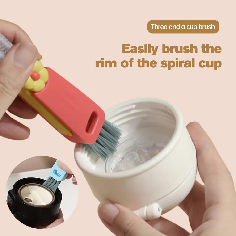 Portable Nylon Plastic Mini Small Cleaning Brush for Window Groove Keyboard Cleaner Corner Dust Remover Computer Cleaning Tool 2