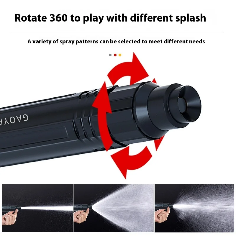 High Pressure Water Gun Set, Outdoor Garden Sprinkler Nozzle, Lawn Wash with Universal Connectors, Car Wash Pipe, 10 m, 20m