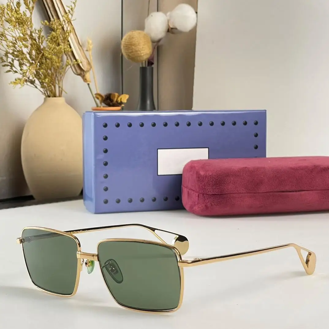 

Fashion Women's Sunglasses Square Titanium Frame Cool Outdoor Leisure Party Sunshade Driving Anti glare Sunglasses G0439